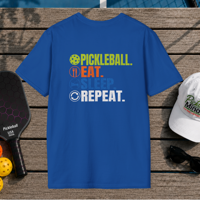 Pickleball.Eat.Sleep.Repeat. (Back Print)