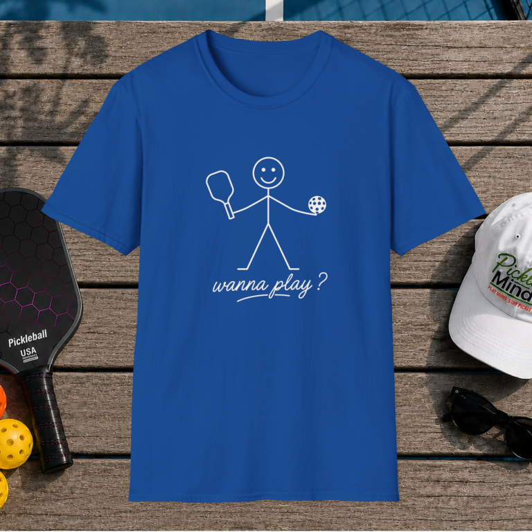 Wanna Play?  (Front & Back Print)