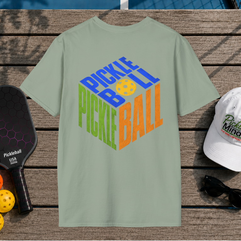 Pickleball Cube (Back Print)