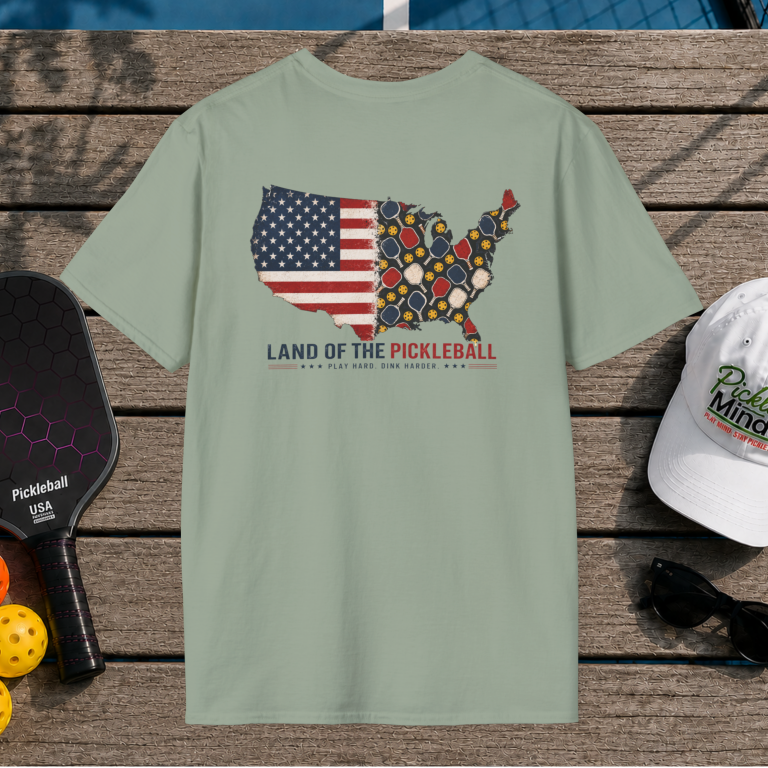 Land of the Pickleball (Back Print)