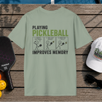 Pickleball Improves Memory (Back Print)