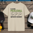 Pickleball Improves Memory (Back Print)