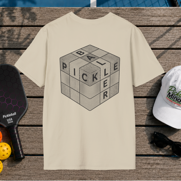 Pickleballer Cube (Back Print)