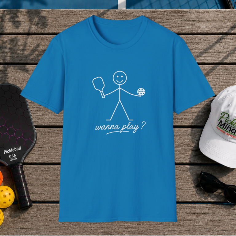 Wanna Play?  (Front & Back Print)