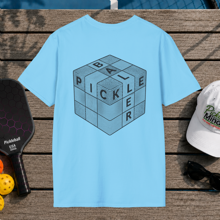 Pickleballer Cube (Back Print)