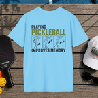 Pickleball Improves Memory (Back Print)