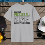 Pickleball Improves Memory (Back Print)