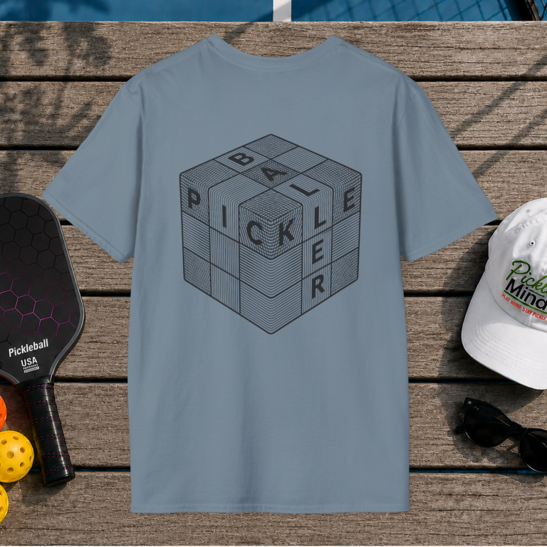 Pickleballer Cube (Back Print)