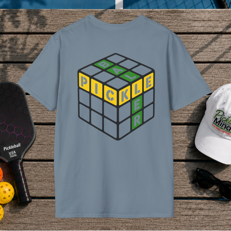 Pickleballer Cube (Back Print)