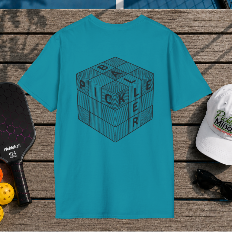 Pickleballer Cube (Back Print)