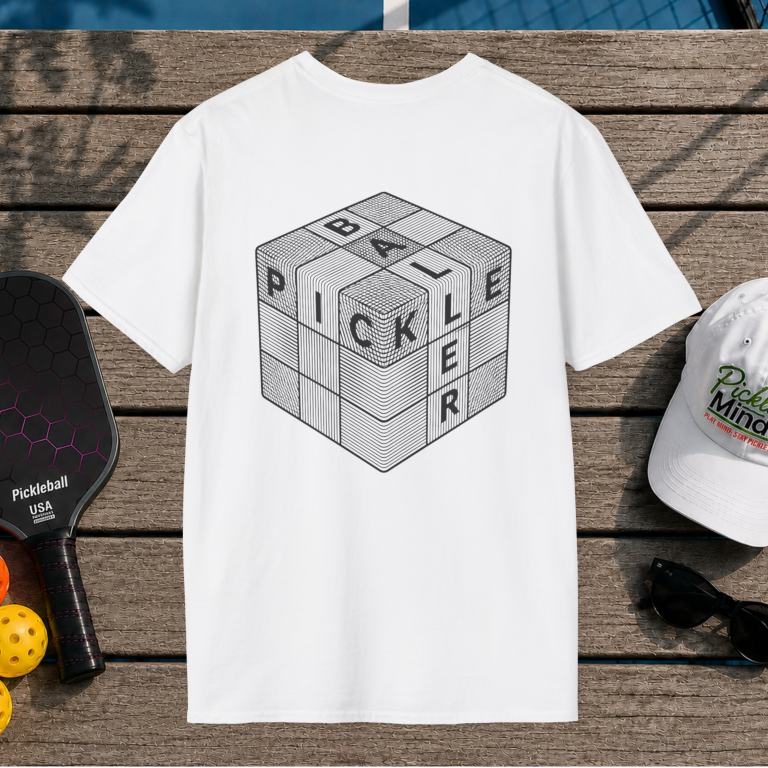 Pickleballer Cube (Back Print)