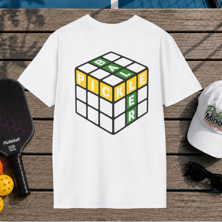 Pickleballer Cube (Back Print)